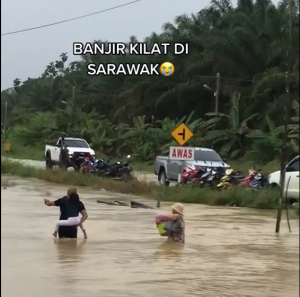 Banjir Kilat Di Niah Sarawak (9 October 2022)