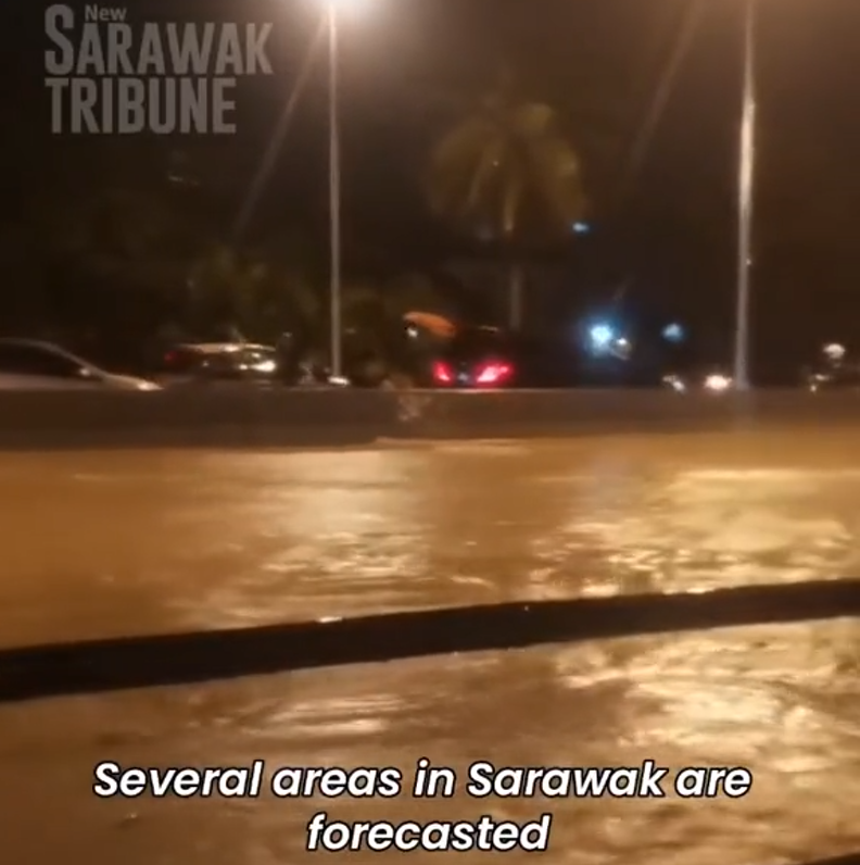 Severeal Areas In Sarawak Are Forecasted (11 March 2023)