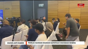 Pemilik Haiwan Disaran Dapatkan Vaksinasi Segera (6 March 2023)